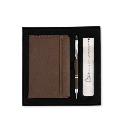 Kit Executivo Personalizado 3 Peças com Caderneta e Caneta