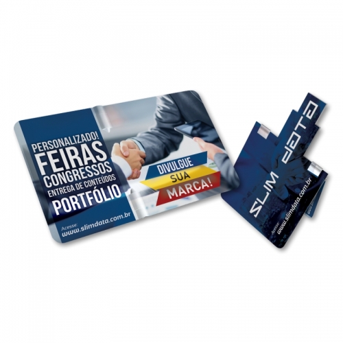 Pen drive personalizado, pen card personalizado - PEN CARD 8GB *