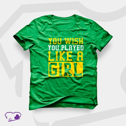  - Camiseta Verde em Silkscreen