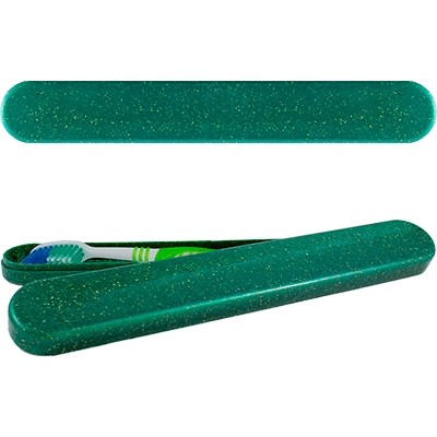Porta Escova  Dental Green Colors
