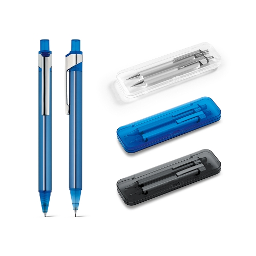 Canetas personalizadas, lapiseiras personalizadas e lápis personalizado - Kit caneta e lapiseira