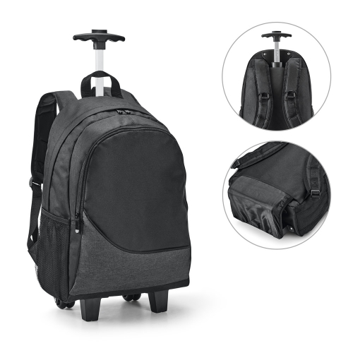 Mochila trolley para notebook 15.6'' em 300D