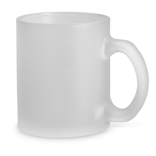 Caneca em vidro com efeito fosco 340 mL