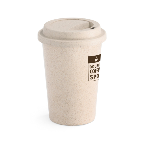 Copo Personalizado 450ml com Fibra de Bambu e Tampa