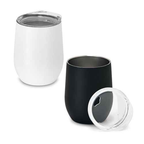 Copos personalizado, Canecas personalizada, Long drink personalizado -  Copo térmico de viagem em aço inox 400 mL