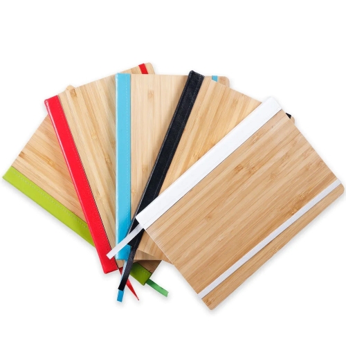 Bloquinho personalizado - Caderneta em Bambu