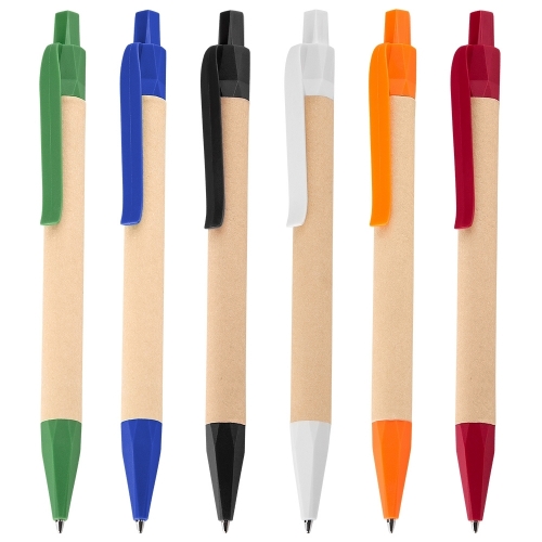 Canetas personalizadas, lapiseiras personalizadas e lápis personalizado - Caneta Ecológica de Papel