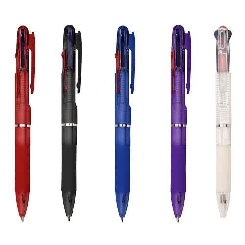 Canetas personalizadas, lapiseiras personalizadas e lápis personalizado - Caneta Plástica 3 Cores