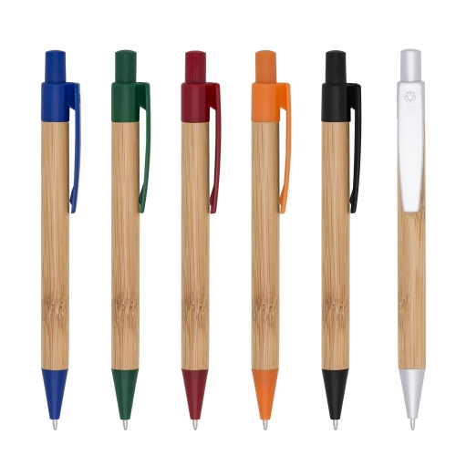Canetas personalizadas, lapiseiras personalizadas e lápis personalizado - Caneta Ecológica de Bambu