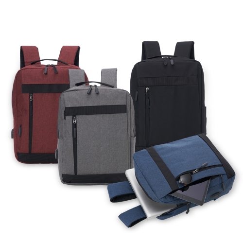 Mochilas personalizadas, mochilas femininas, mochila masculina, mochila para notebook 
 - Mochila de Nylon USB 21L