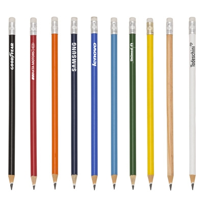 Canetas personalizadas, lapiseiras personalizadas e lápis personalizado - LÁPIS COM BORRACHA