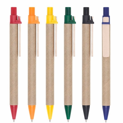Canetas personalizadas, lapiseiras personalizadas e lápis personalizado - Caneta Ecológica Papelão X-001